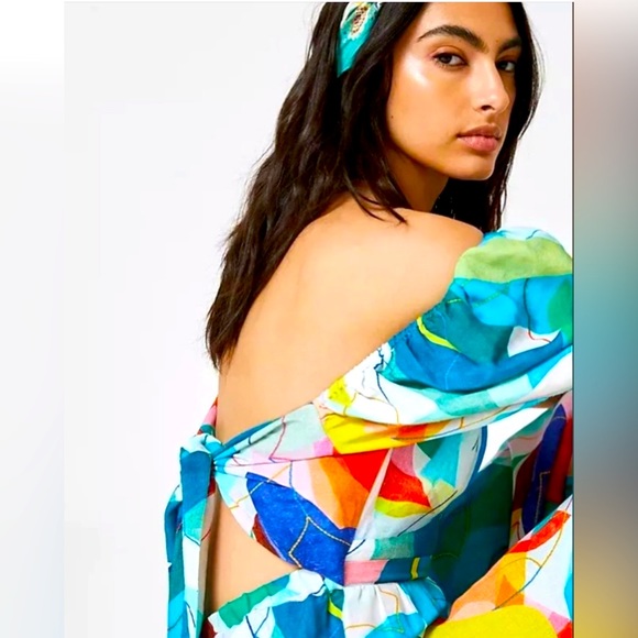 Anthropologie Ranna Gill Tie Back Jumpsuit Size XS - Picture 4 of 7